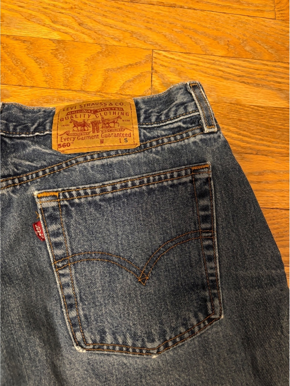 Levi's 560 Loose Fit Jeans Size LS